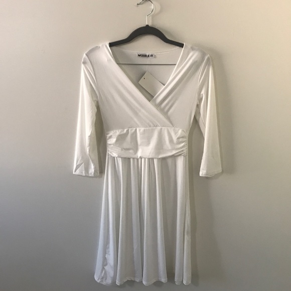 White Dress size XS - Picture 2 of 4